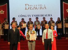 Mỹ phẩm DeAura vinh dự đạt chứng nhận TOP 10 sản phẩm chất lượng cao năm 2017